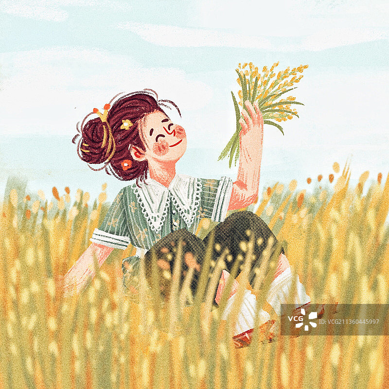 稻花香里说丰年图片素材