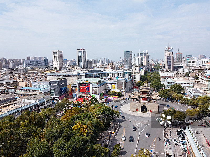 银川 兴庆区 鼓楼 解放东街 鼓楼北街 宁园 新华百货 世纪图片素材