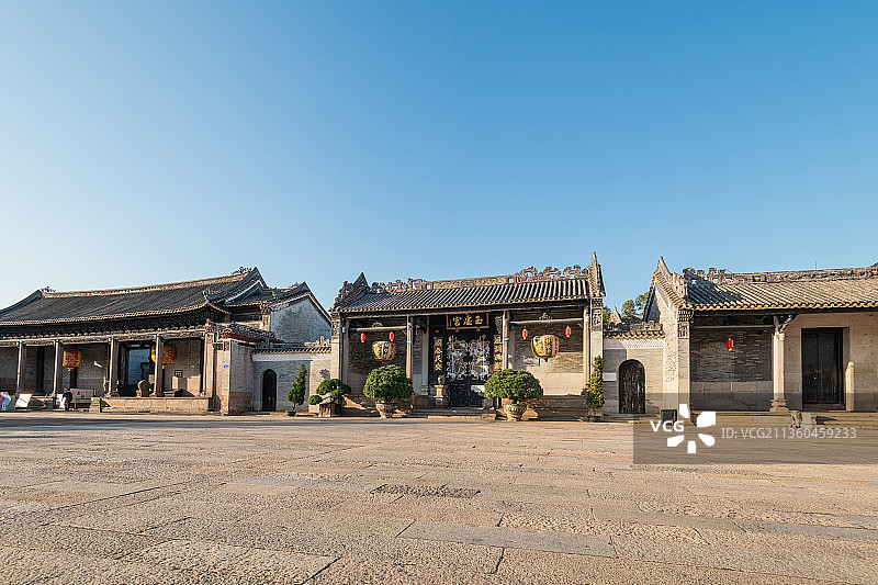 番禺沙湾古镇建筑图片素材