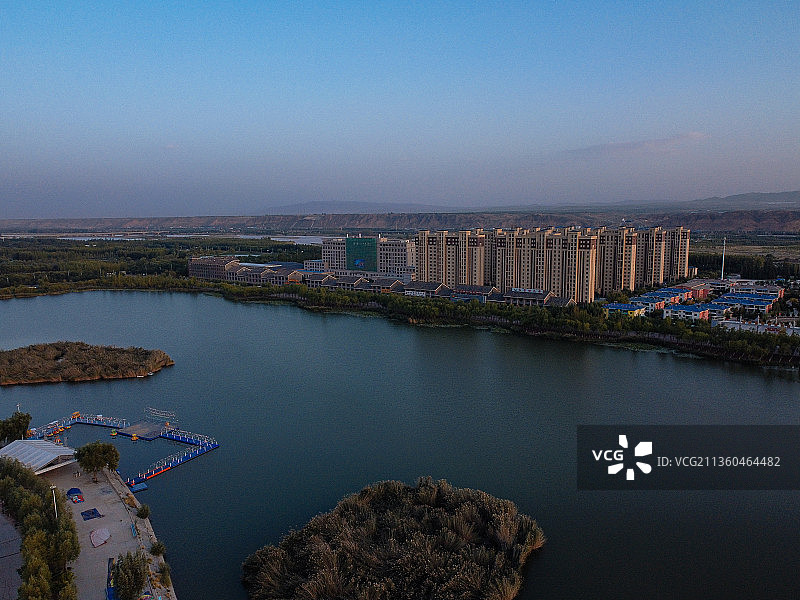 中卫 沙坡头区 英里南街 五馆一中心 体育馆 图书馆 博物馆图片素材
