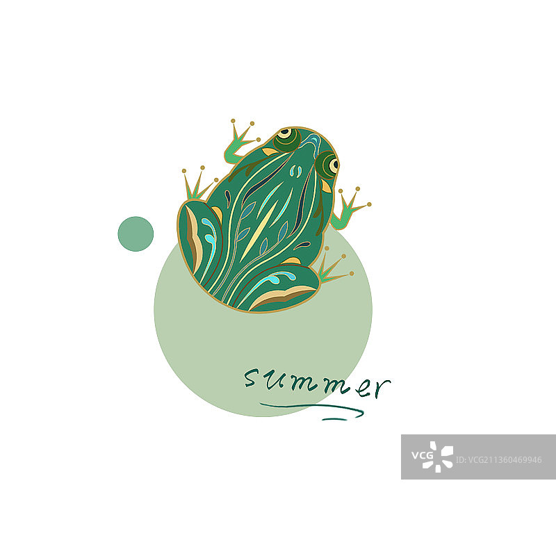 夏·蛙图片素材