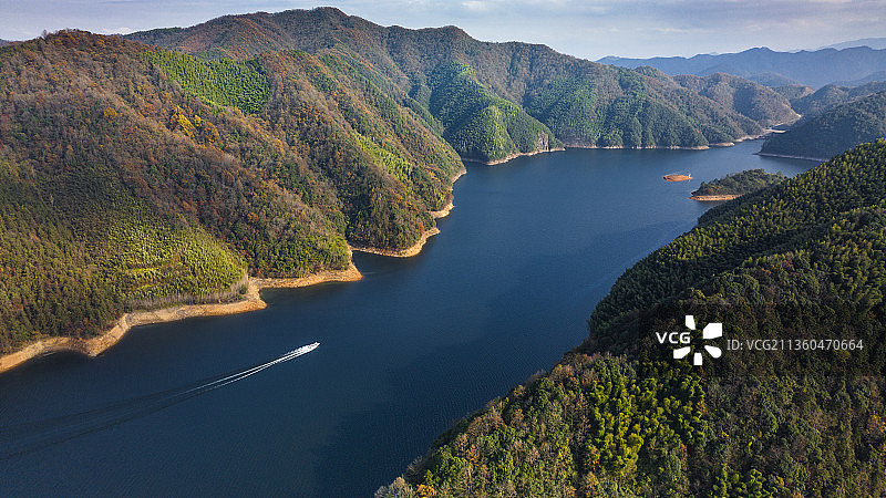 皖南宁国青龙湾图片素材