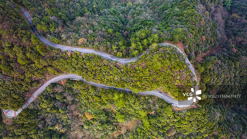 泾县境内的皖南川藏线 江南天路图片素材