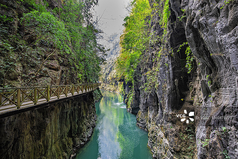 南江大峡谷图片素材