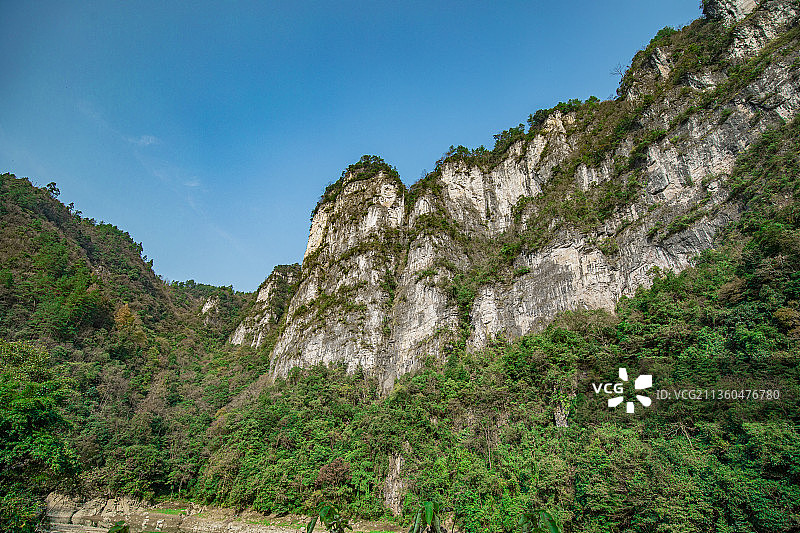 南江大峡谷图片素材