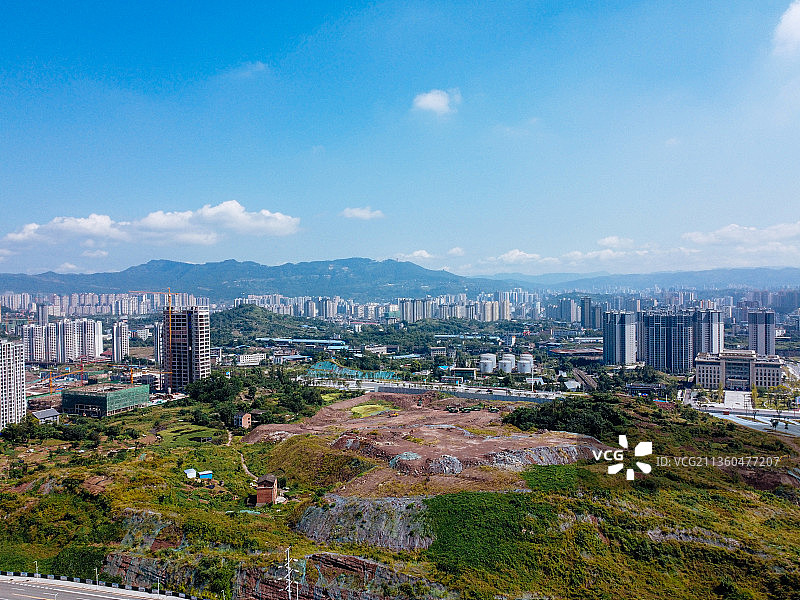 达州 通川区 鱼泉街 政务中心 凤凰大道 天立学校图片素材