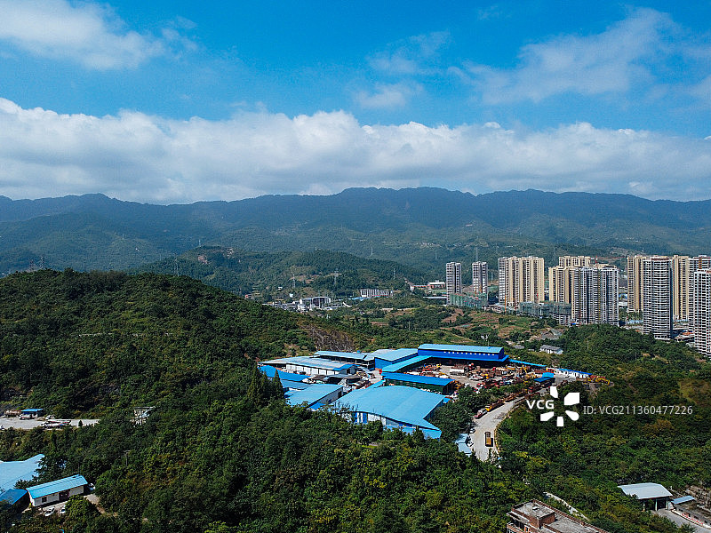 达州 通川区 鱼泉街 政务中心 凤凰大道 天立学校图片素材