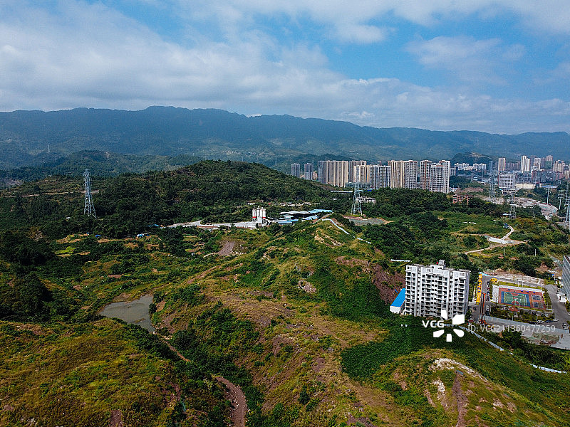 达州 通川区 鱼泉街 政务中心 凤凰大道 天立学校图片素材