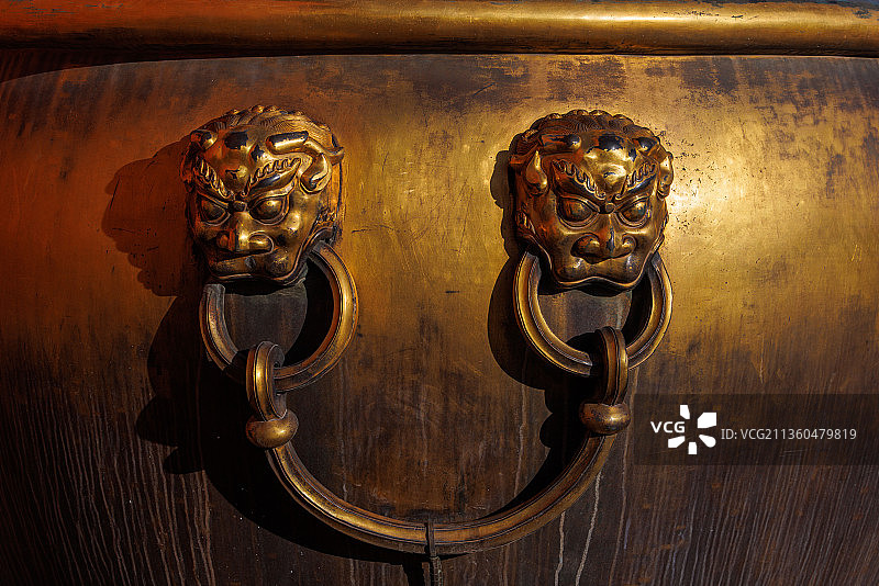 北京故宫的冬日图片素材