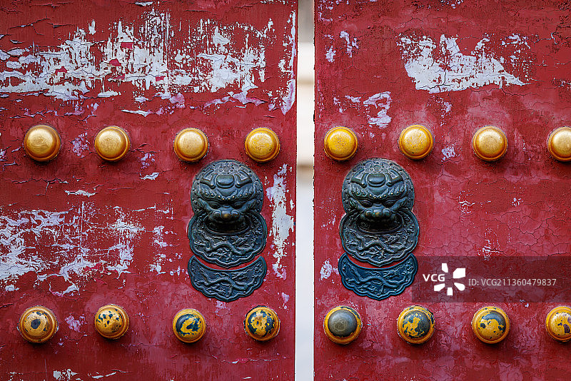 北京故宫的冬日图片素材