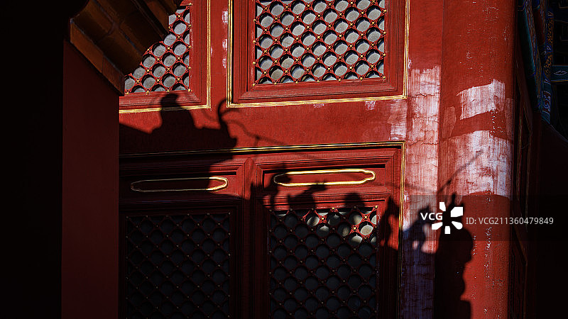 北京故宫的冬日图片素材