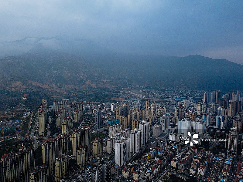 陇南 武都区 东江新区 市政广场 体育馆 美术馆 博物馆 万图片素材