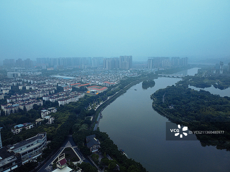 眉山市 东坡区 滨湖路 远景楼 湿地公园 东坡大道图片素材