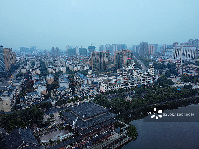 眉山市 东坡区 滨湖路 远景楼 湿地公园 东坡大道图片素材