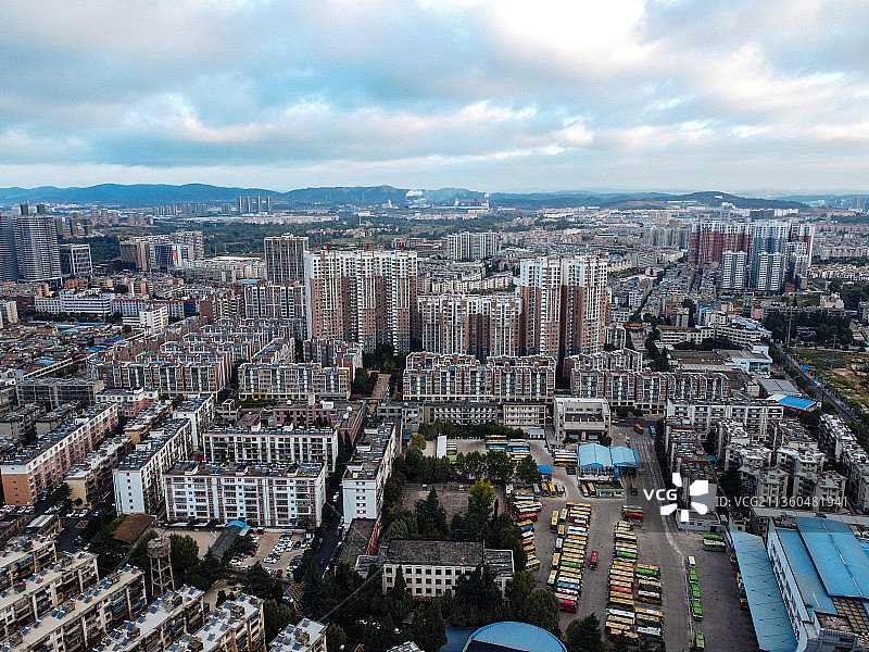 曲靖 麒麟区 麒麟东路 交通路 美佳华 文化馆 龙潭公园图片素材