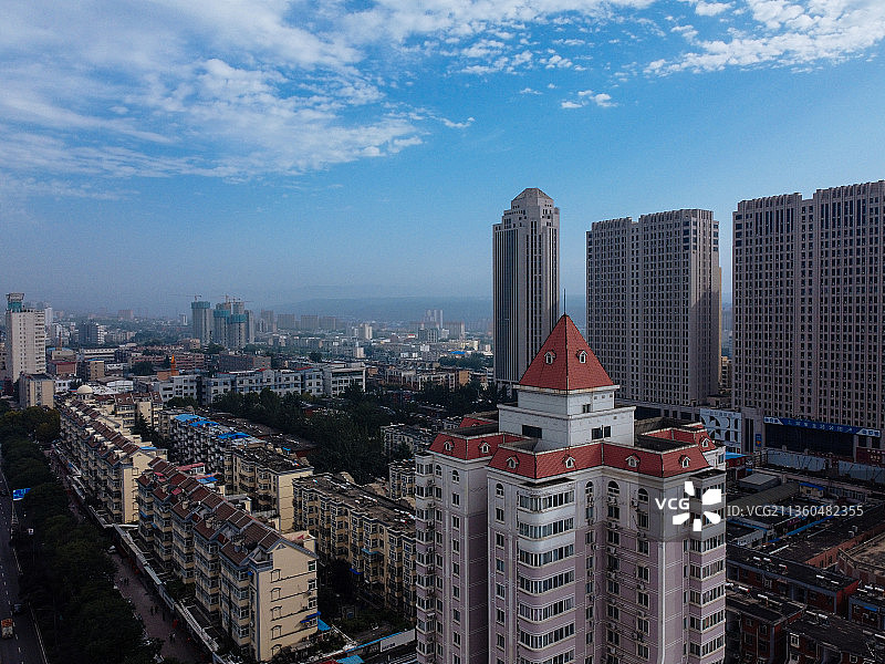 三门峡 湖滨区 湖滨广场 大中海城 丹尼斯 黄河东路 六峰中图片素材