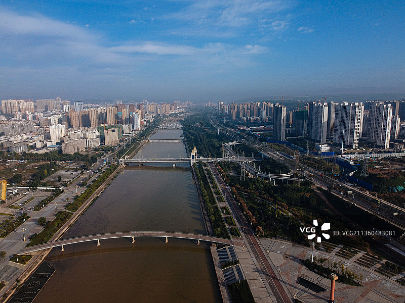 三门峡 湖滨区 文化体育中心 三门峡国际文博城 文化科技中心图片素材