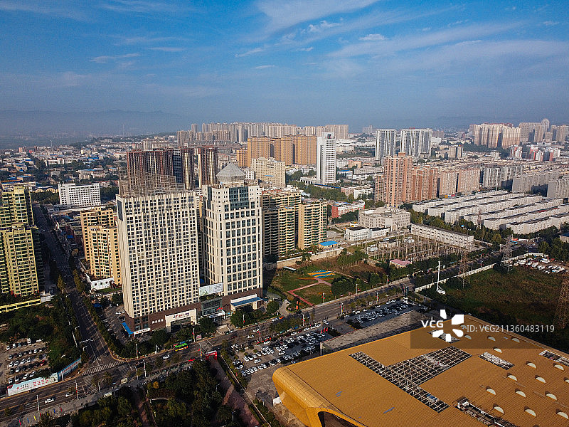 三门峡 湖滨区 文化体育中心 三门峡国际文博城 文化科技中心图片素材