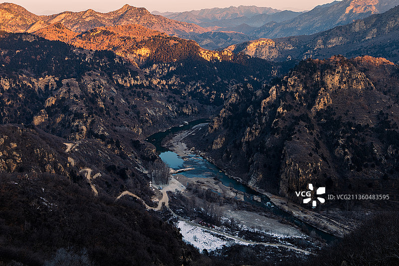 白河大峡谷图片素材