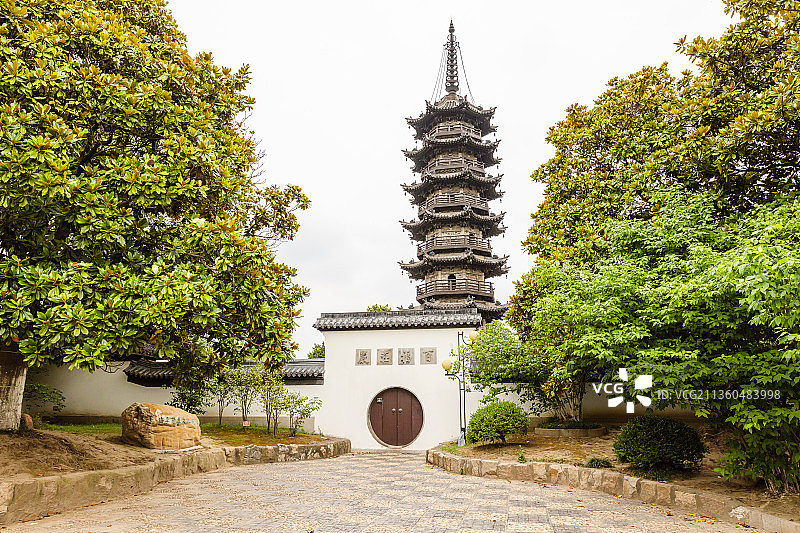 江苏苏州常熟聚沙园图片素材
