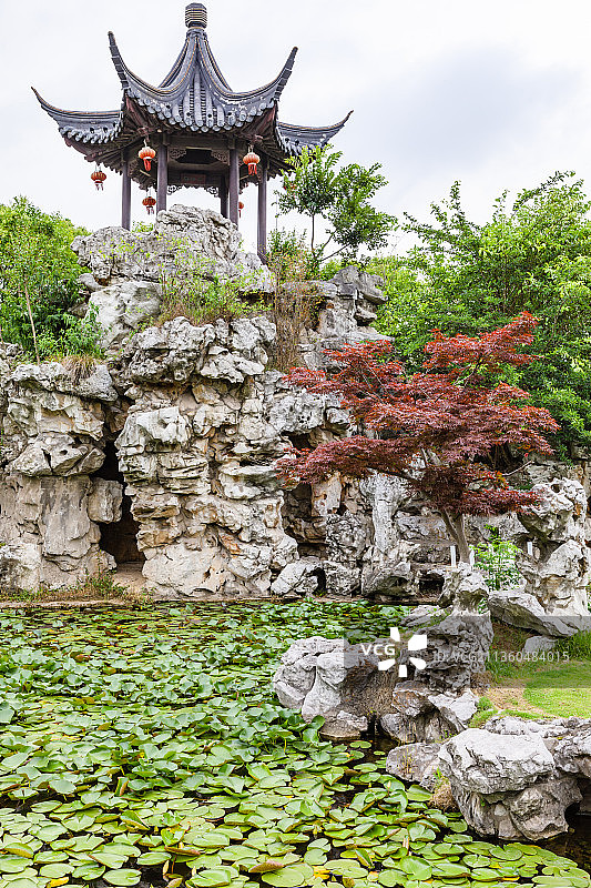 江苏苏州常熟聚沙园图片素材