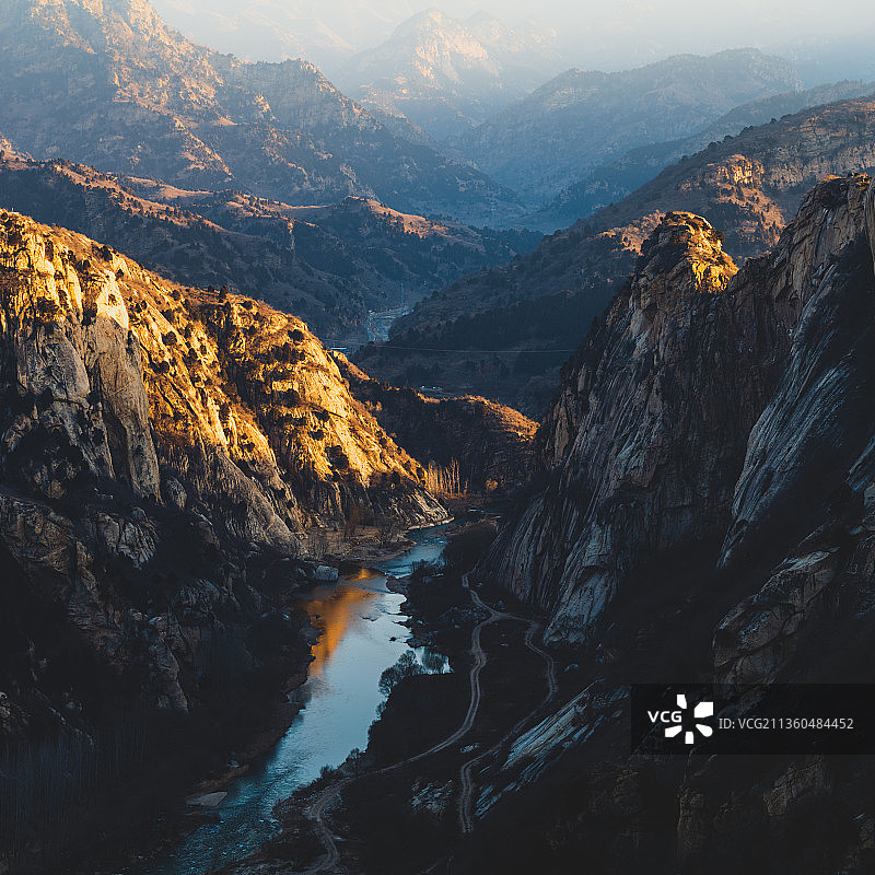 白河大峡谷图片素材