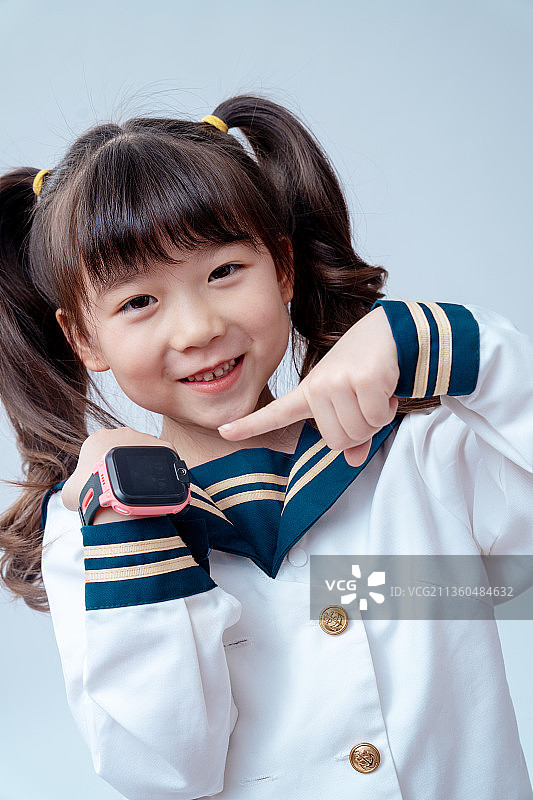 快乐的小女孩图片素材