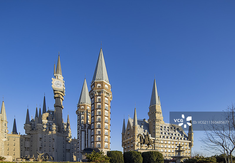 河北省石家庄新乐市河北美术学院建筑艺术图片素材