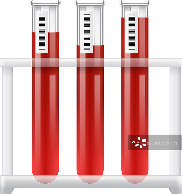 血样管组合图片素材