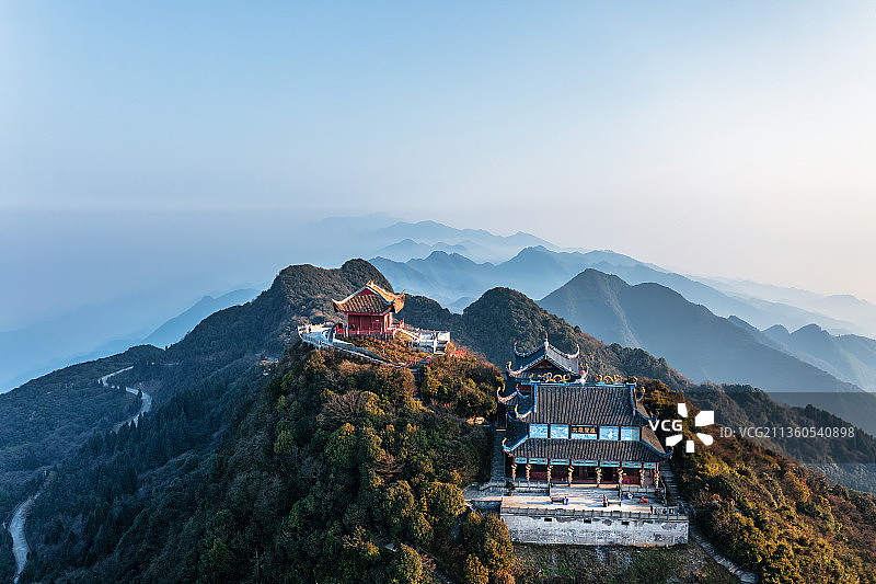 宝鼎光明寺图片素材