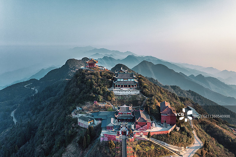 宝鼎光明寺图片素材