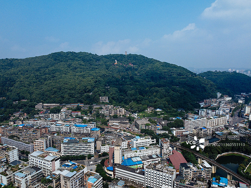 宜宾市 翠屏区 金沙江 中坝大桥 市一中 湿地公园 翠柏路图片素材