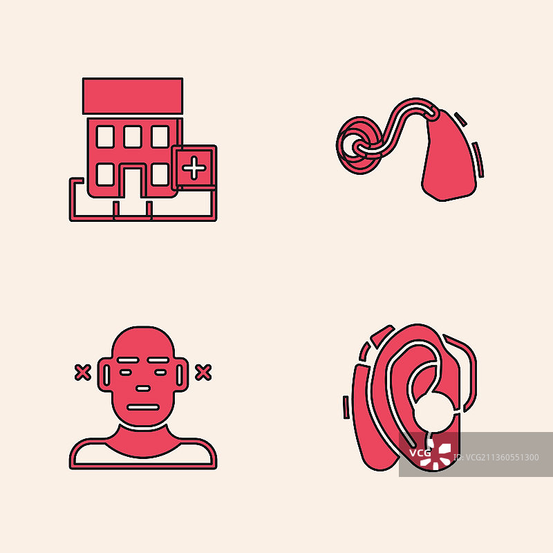 助听器医疗医院建筑图片素材