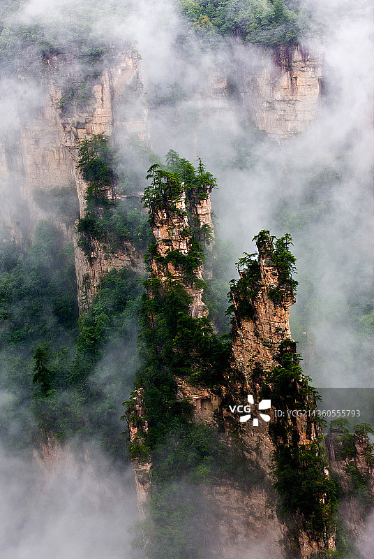湖南张家界，张家界国家森林公园。图片素材