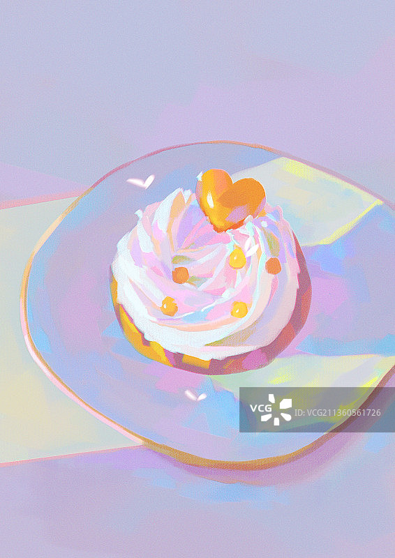 梦幻蛋糕图片素材