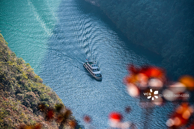 重庆巫山小三峡风光图片素材