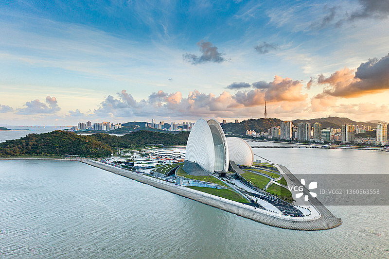 珠海日月贝风光图片素材