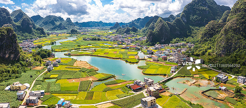 广西都安国家地下河地质公园图片素材