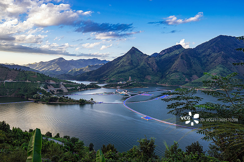 红水河风景图片素材