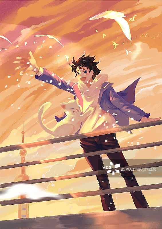 向阳而生图片素材