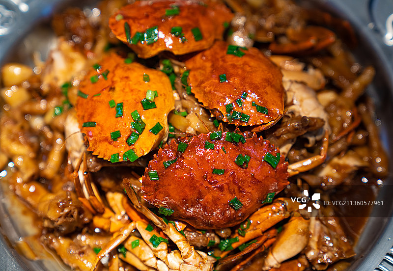 肉蟹煲图片素材