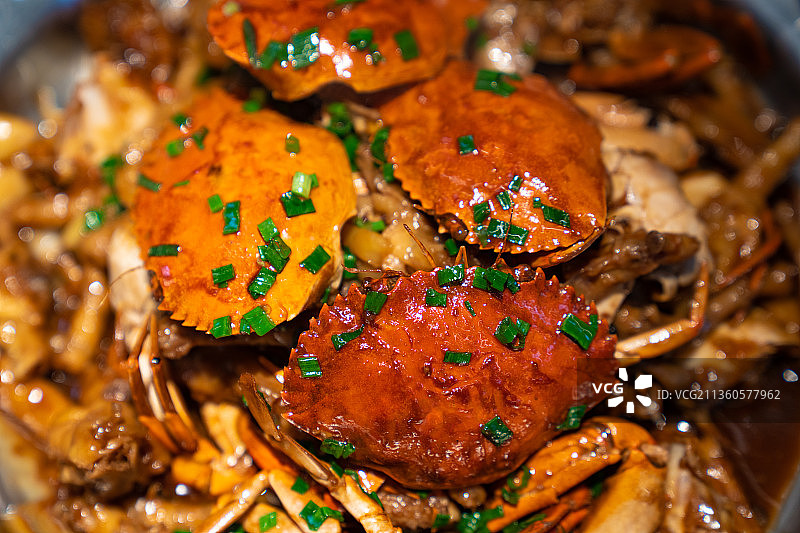 肉蟹煲图片素材