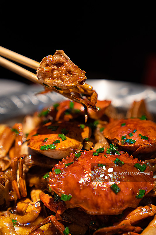 肉蟹煲图片素材