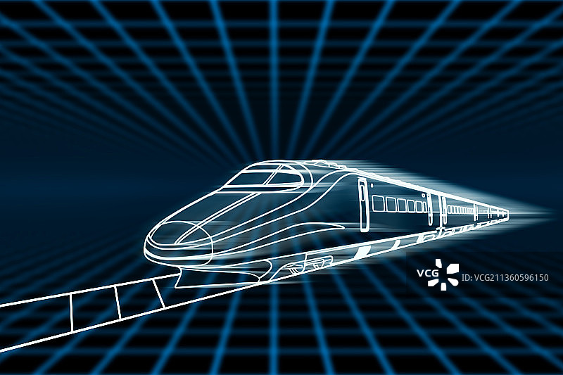 科技，高速列车图片素材