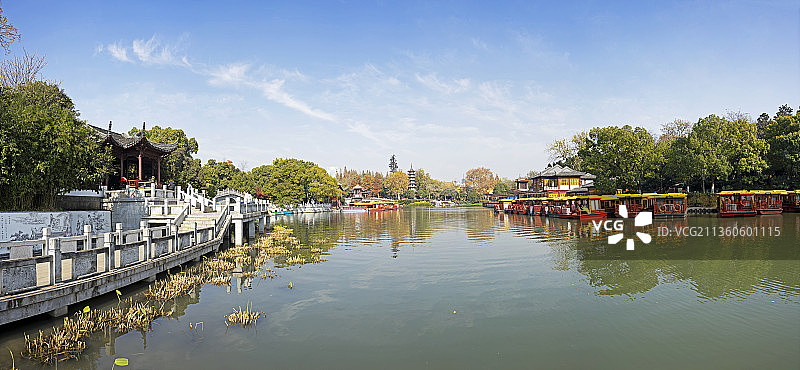 南京白鹭洲公园图片素材