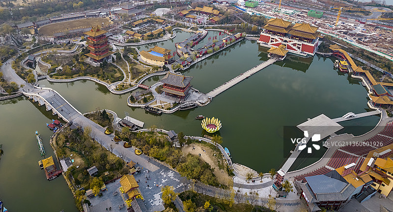 大宋东京梦华演出地点@清明上河园图片素材