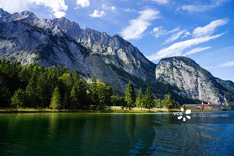 德国国王湖修道院图片素材