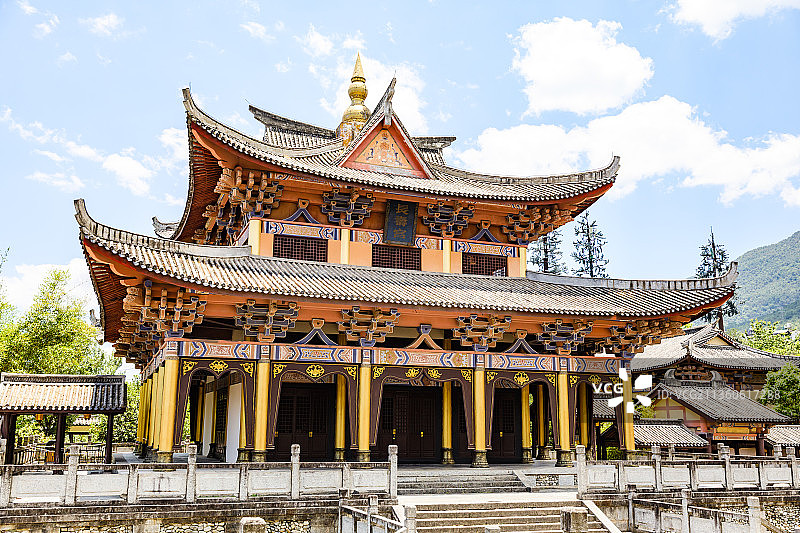 云南大理天龙八部影视城图片素材