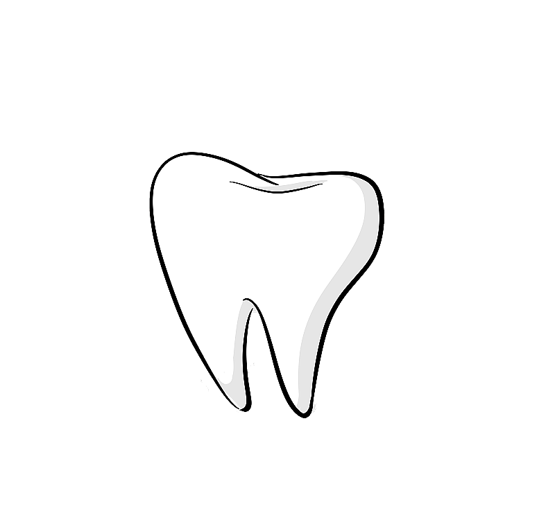 一颗臼齿图片素材