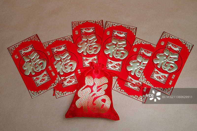 福袋和利是封图片素材